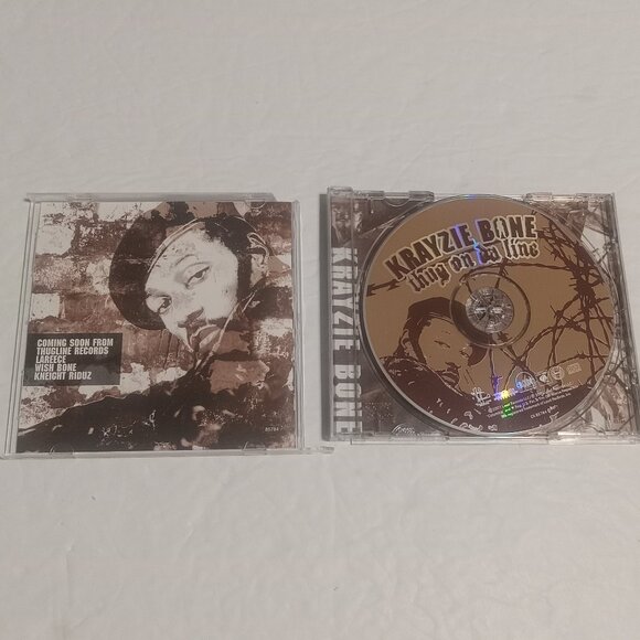 Krayzie Bone Thug On Da Line Rap CD 2001 - Picture 3 of 5